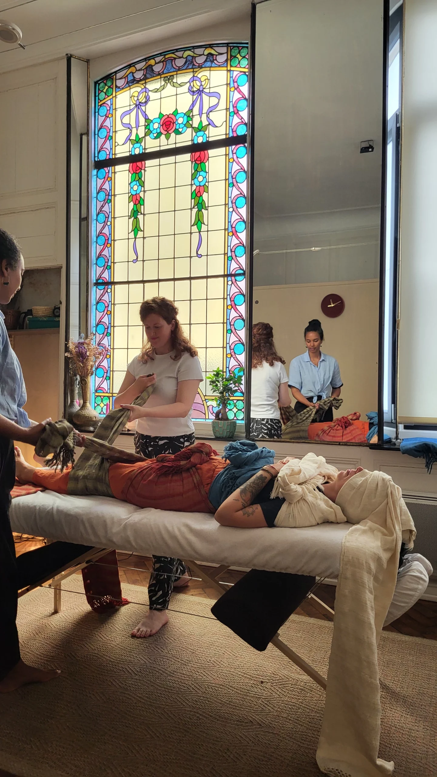 rebozo à quatre mains